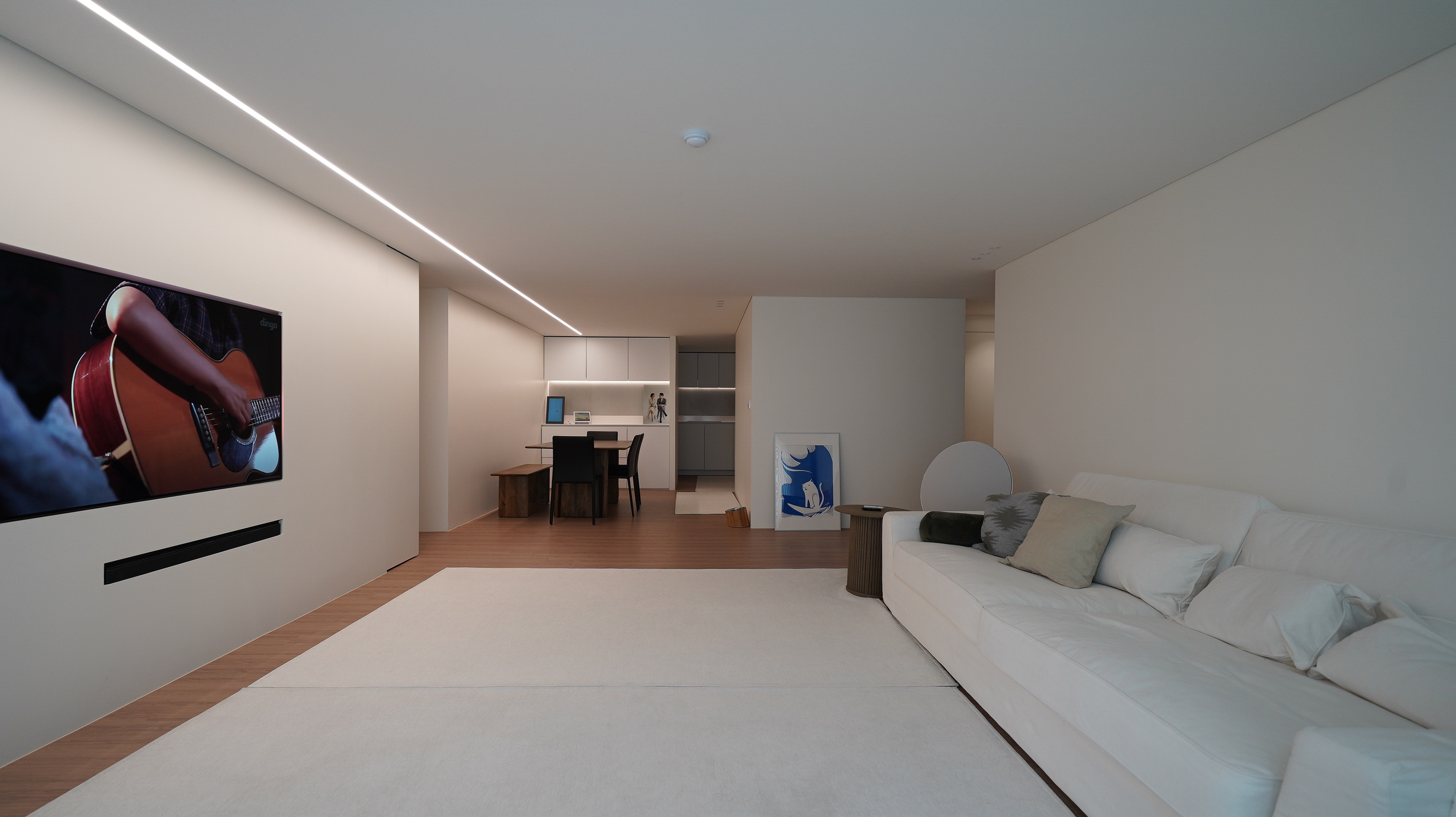 깔끔한 라인조명 시공사례 1