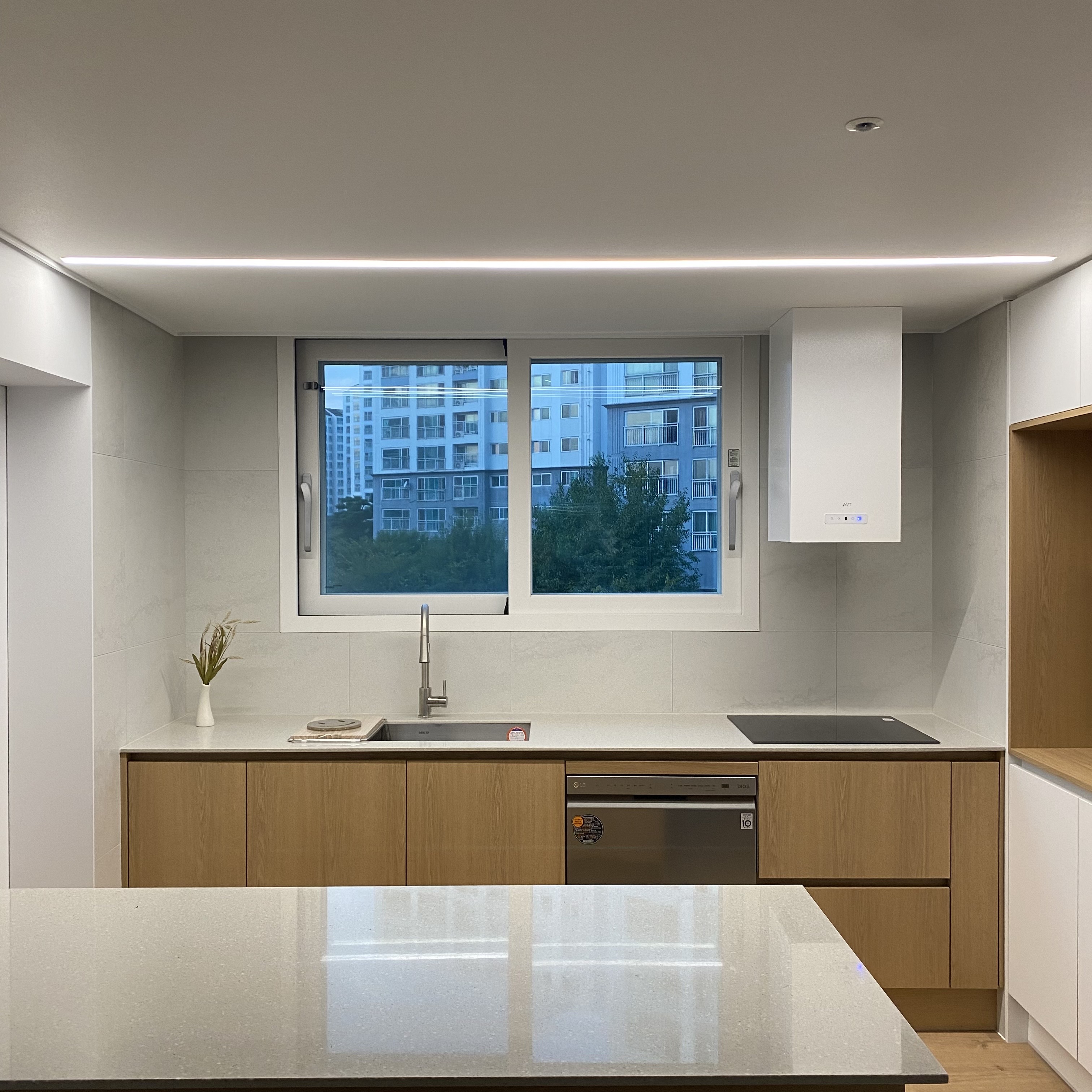 쾌적한 조명 공간