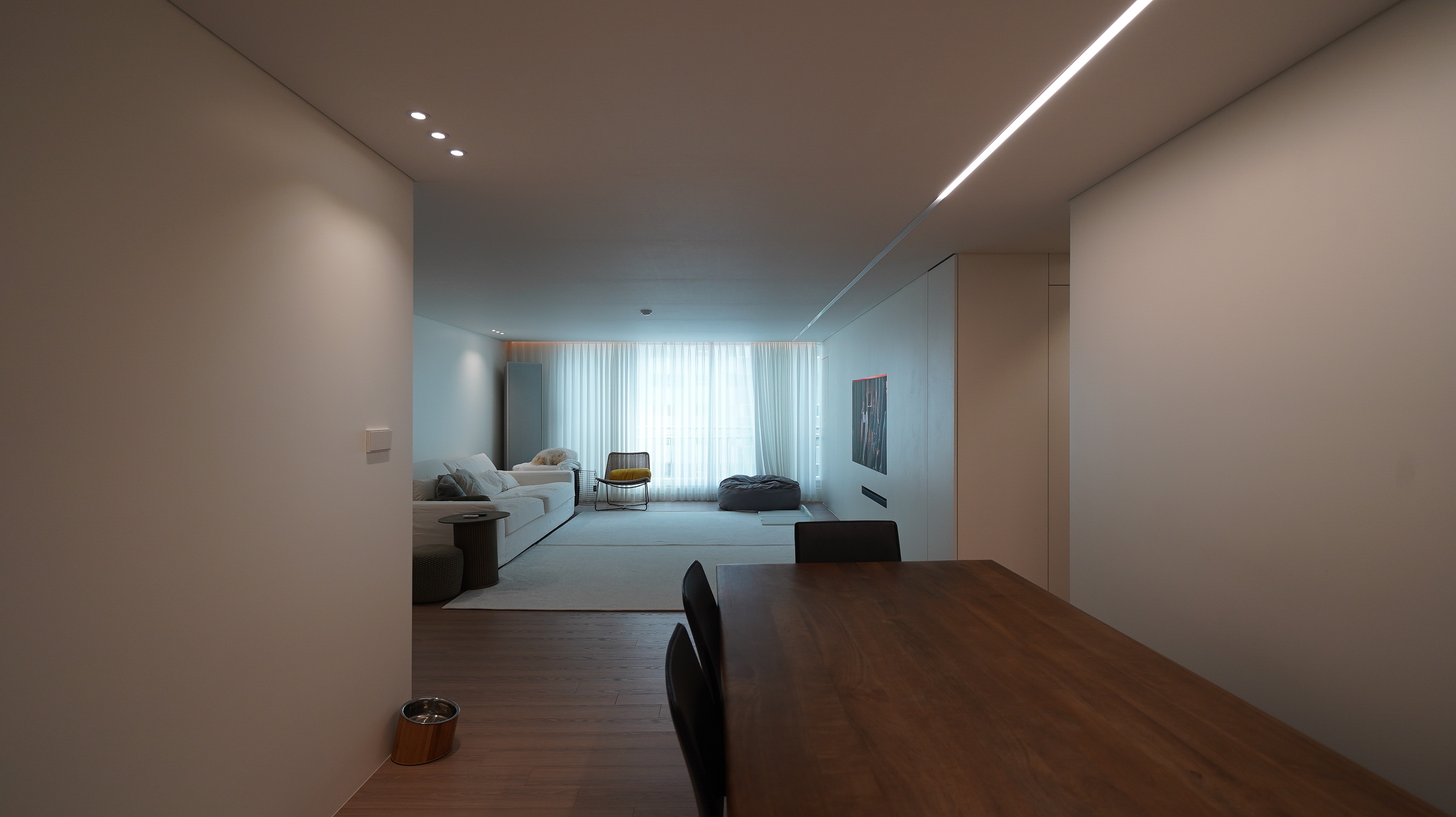 주방 라인조명 인테리어