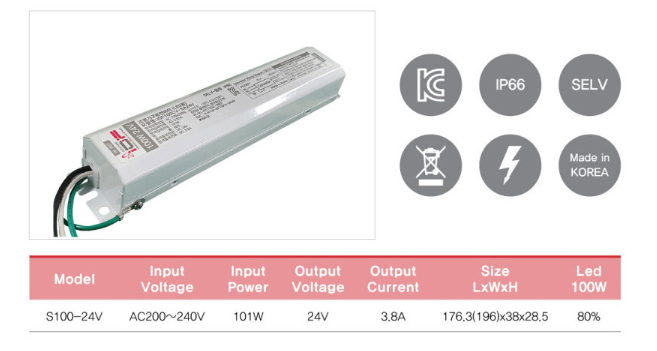 안정기 사이즈 2